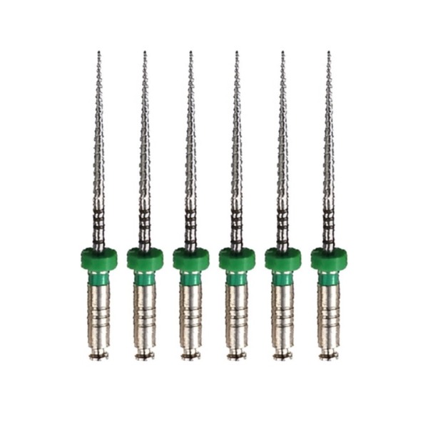 Файлы машинные Eurofile DK-Files, для препарирования каналов, 21 мм, №35/.06, никель-титан, 6 шт - фото 0