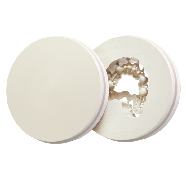 Полимерный диск Juvora Dental PEEK, для системы CAD/CAM, серовато-белый, 98,5х25 мм - фото 0