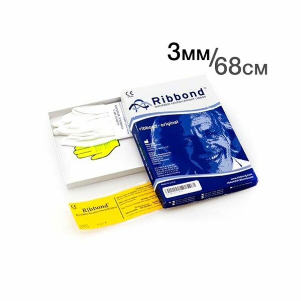 Лента Ribbond Original, для шинирования, 3 мм x 68 см, толщина нити 0.35 мм, без ножниц - фото 0