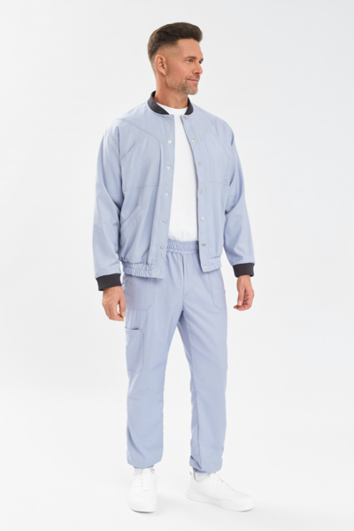 Бомбер мужской Тезис TZ690, серый, 52 - фото 1