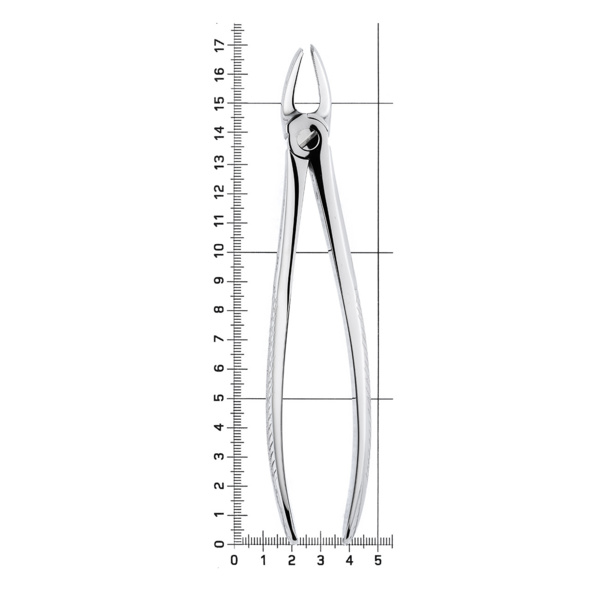Щипцы для удаления зубов, верхние моляры слева, S-образные, стандартные - фото 8