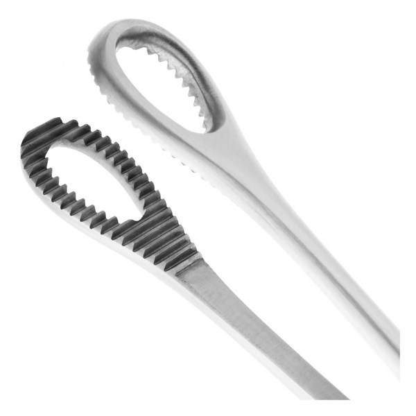 Зажим, корнцанг, 24 см - фото 1