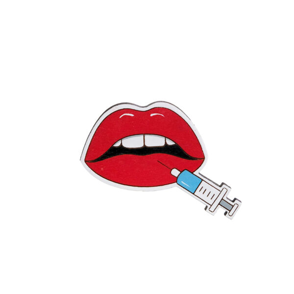 Значок "Инъекция", красный - фото 0