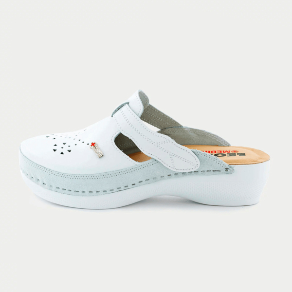 Сабо женские Леон MED156, белый, 38 - фото 1