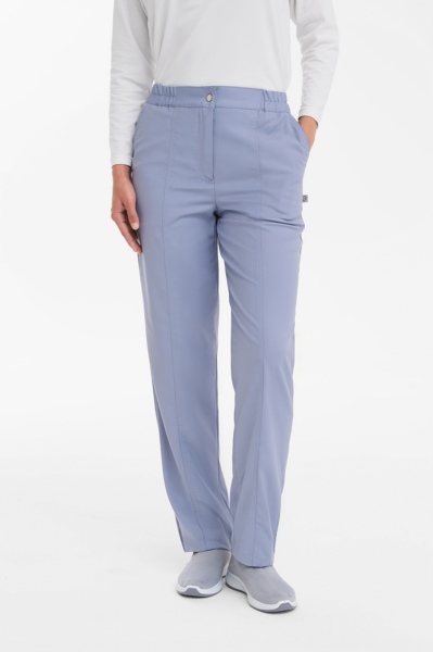 Брюки женские Тезис TZ325, серый, 46 - фото 0