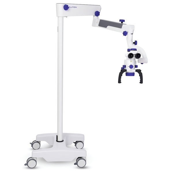 Микроскоп стоматологический Alltion AM-5000V, операционный,  6-ступенчатое увеличение, с вариоскопом, сменное крепление - фото 3