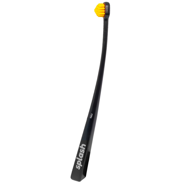 Зубная щетка Splash Brush Single 120, очень мягкая, черный, 1 шт - фото 0