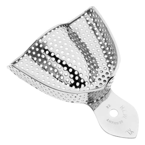 Ложка слепочная HLW, верхняя челюсть, размер XL, перфорированная, 1 шт - фото 0