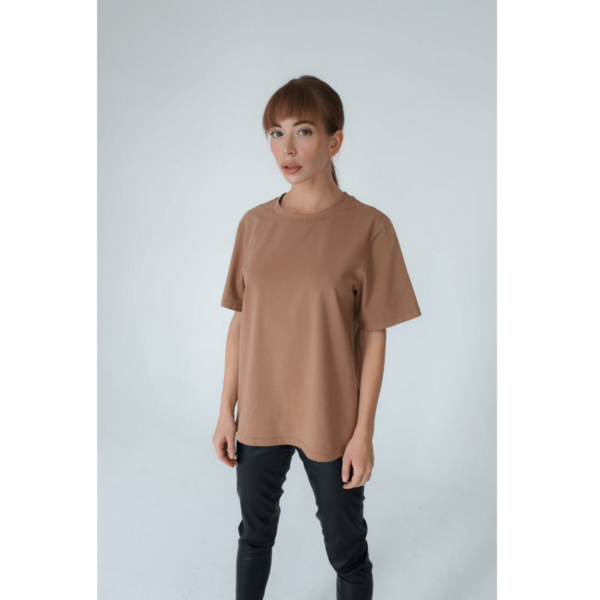 Футболка женская Тезис, бежевый, 52-54 - фото 1