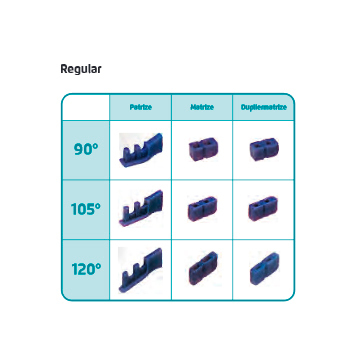 Tension-Free Metal Connection Regular Range - металлическое соединение, 105°, 6х3 частей - фото 1