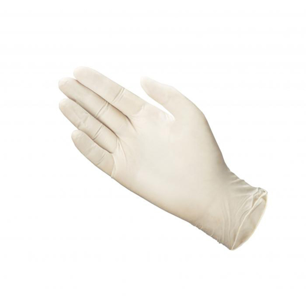 Перчатки нитриловые, текстурированные, белые, с ланолином и витамином Е, размер S, 100 шт - фото 3