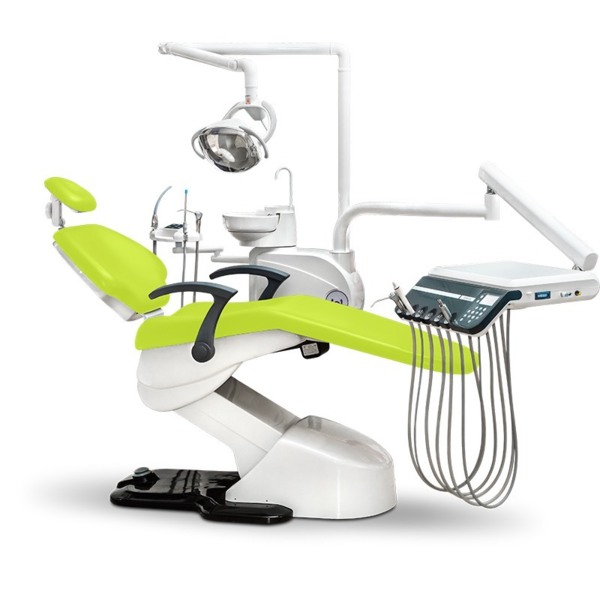 Стоматологическая установка Woson Wod 550, нижняя подача, лайм - фото 0