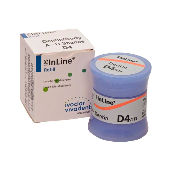 IPS InLine Dentin A-D - дентин, цвет D4, 20 г - фото 0