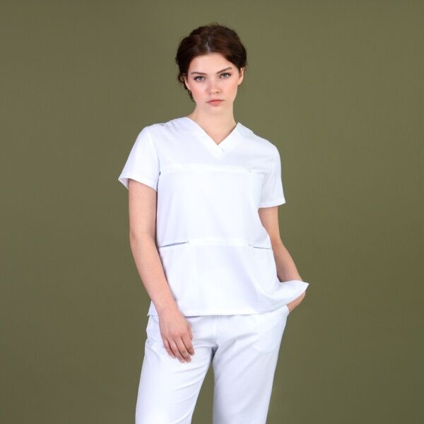 Туника женская Тезис TZ300, белый, 42 - фото 0