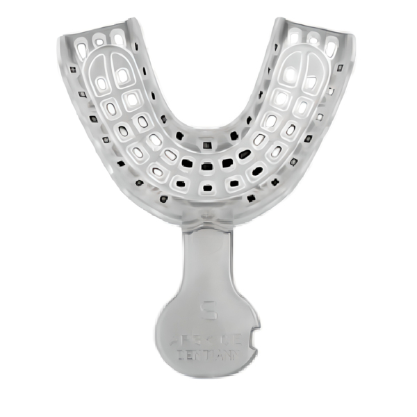 Ложка оттискная Seil Global Implant Tray, нижняя челюсть, размер S, прозрачная, 1 шт - фото 0