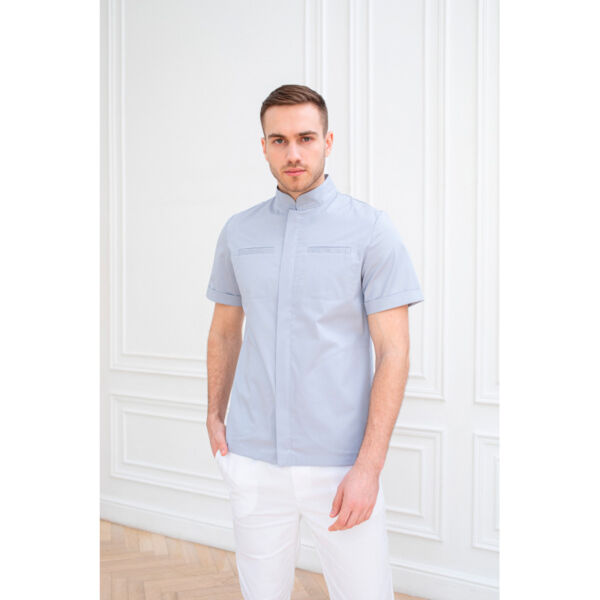 Туника мужская Dr. Nice, на молнии, серый, 48 - фото 0