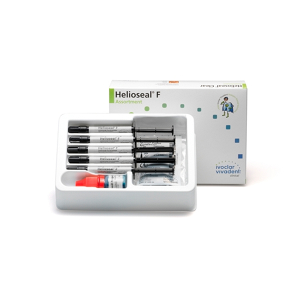 Helioseal F Assortment - набор стоматологический для запечатывания фиссур и слепых ямок, 5x1.25 г - фото 0