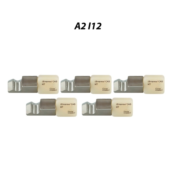 IPS Empress CAD PlanMill LT - блоки из лейцитной керамики, цвет A2, I12, 5 шт - фото 0