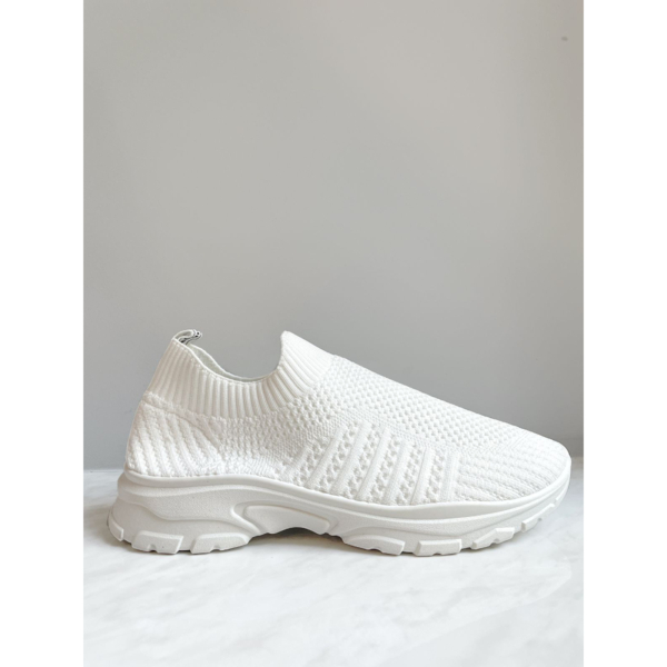 Слипоны женские, белый, 40 - фото 1