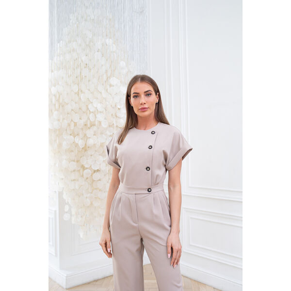 Комбинезон женский Dr. Nice «Beauty», бежевый, 50-52 - фото 0