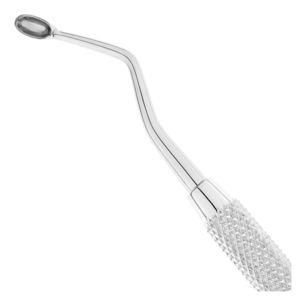 Ложка кюретажная Hemingway, овальная, 3,0 мм, угол терминального изгиба >90  - фото 1