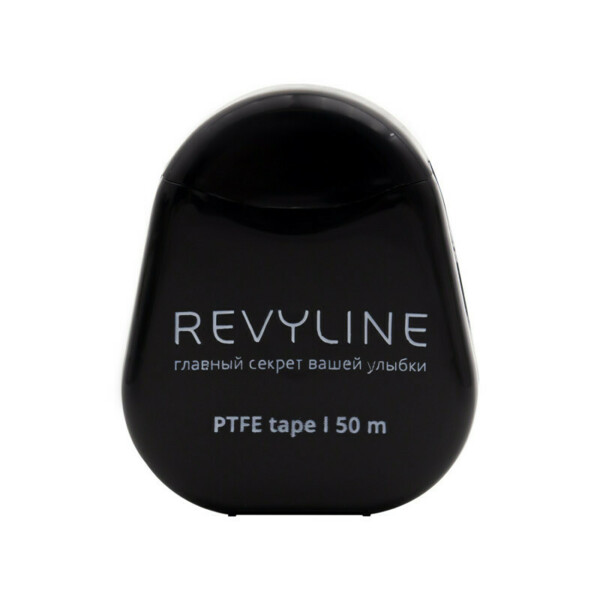 Зубная нить Revyline PTFE Black Edition, вощеная, мятная, 50 м - фото 1