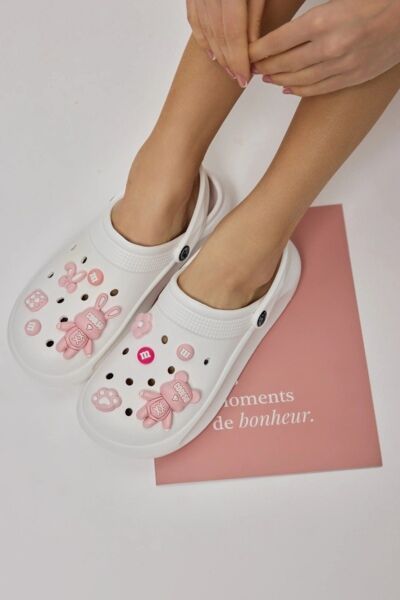 Сабо W-201, белый, 37-38 - фото 1