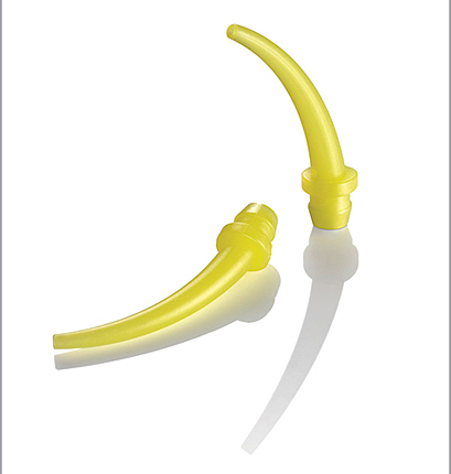 Intraoral tips - канюли интраоральные, желтые, D=1,0 мм, 96 шт, для смесительных канюль, желтых, D= 4,2 мм - фото 1