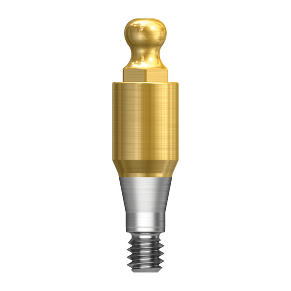 Абатмент шариковый OSSTEM TS Stud Mini, под ключ O-ring, D=3.5 мм, G/H=5.0 мм - фото 0