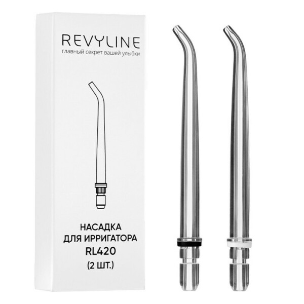 Насадка для ирригатора Revyline RL 420, стандартная, 2 шт - фото 1