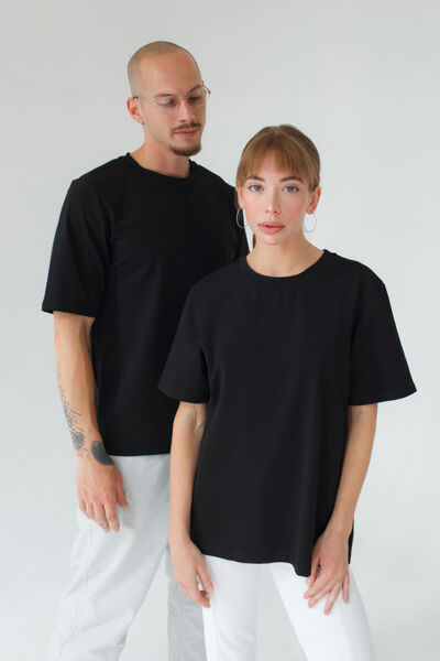 Футболка женская Тезис TZ111, черный, 48-50 - фото 4