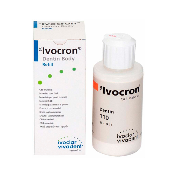 SR Ivocron Body - облицовочный материал для изготовления временных изделий, цвет 110, 100 г - фото 0