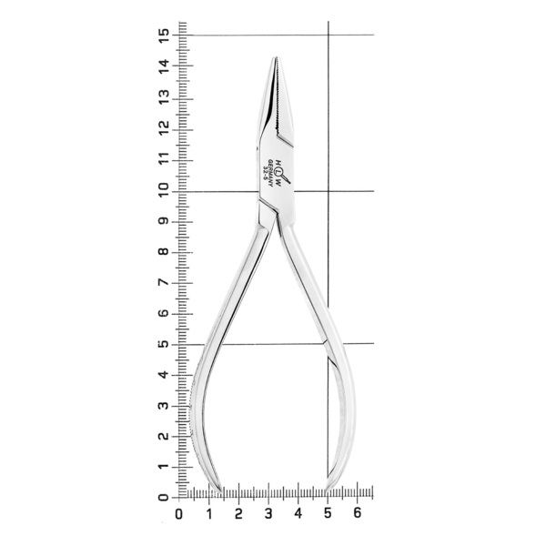 Щипцы Goslee, ортодонтические, с тонким носиком, для изгибания проволоки, 14 см - фото 3