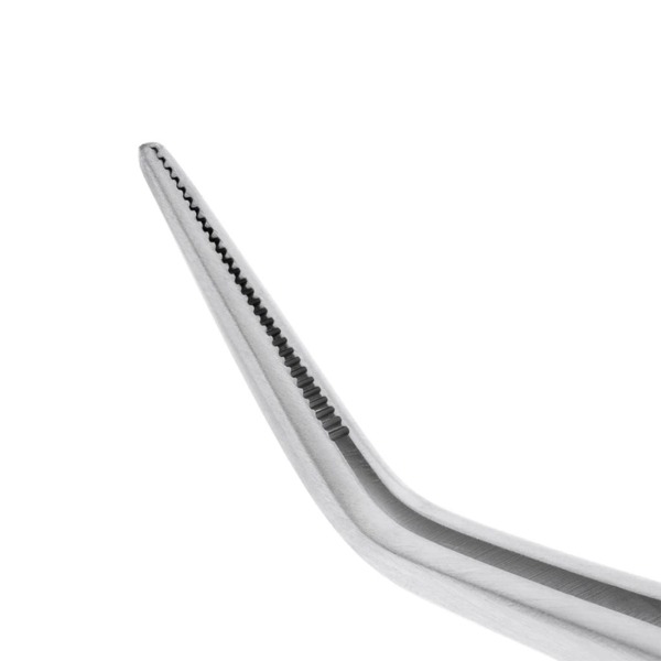 Пинцет анатомический Nopa Instruments MERIAM №1, изогнутый, 160 мм - фото 2