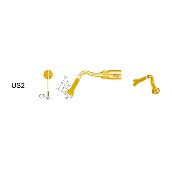 Насадка US2 для пьезохирургического аппарата DTE DS-II LED/Woodpecker US-II LED - фото 0