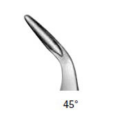 Кусачки костные, изогнутые на 45˚, длина 150 мм - фото 1