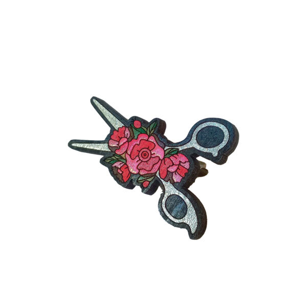 Значок "Ножницы" - фото 0