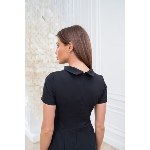 Платье Dr. Nice «Beauty» со стойкой, черный, 52 - фото 3
