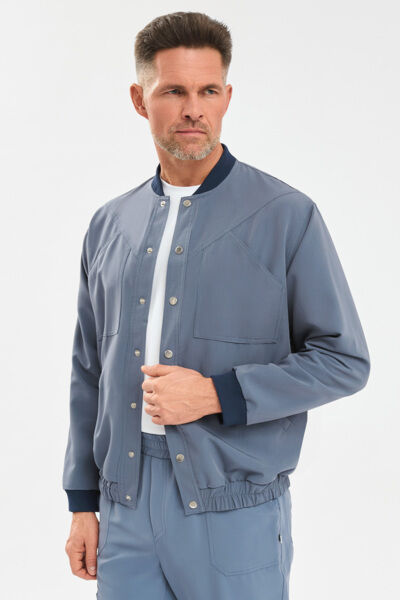 Бомбер мужской Тезис TZ690, синий, 46 - фото 1