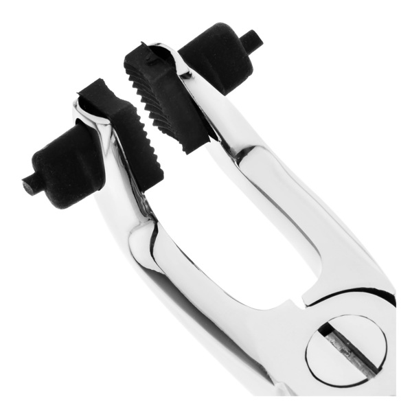 Щипцы коронковые, для снятия нижних коронок, вертикально-изогнутые, анатомические - фото 1