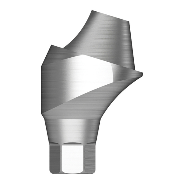 Абатмент титановый OSSTEM TS Multi Mini, 6-гранник D=4.8 мм, G/H=4.0 мм, угол 17° - фото 0