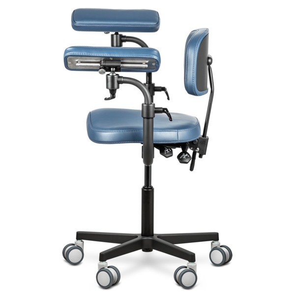 Стул микроскописта Mercury Elite Comfort Black, цвет на выбор - фото 3