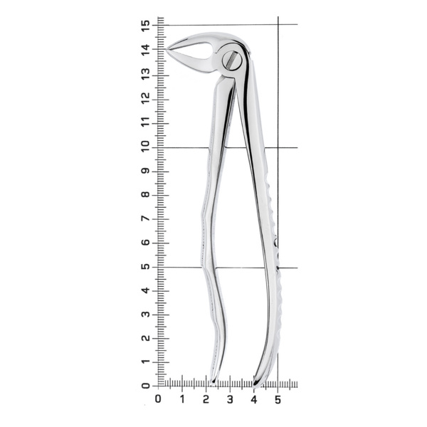 Щипцы для удаления зубов, нижние корни, клювовидные, анатомические, 12-33* - фото 8