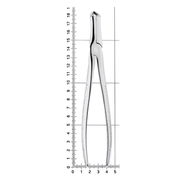 Щипцы для удаления зубов, нижние корни, вертикально-изогнутые, стандартные, 11-45* - фото 7