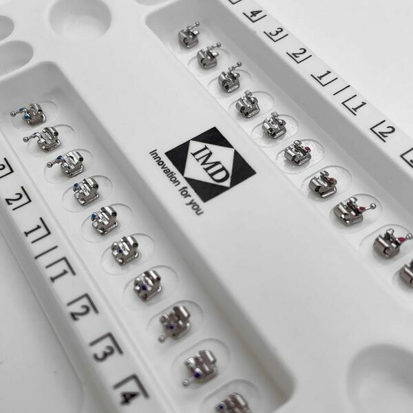 Комплект металлических брекетов IMD ActMIM Roth, самолигирующие, .022", 20 шт - фото 3