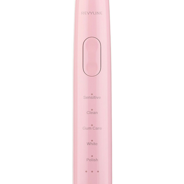 Электрическая звуковая зубная щётка Revyline RL 015, розовая - фото 5