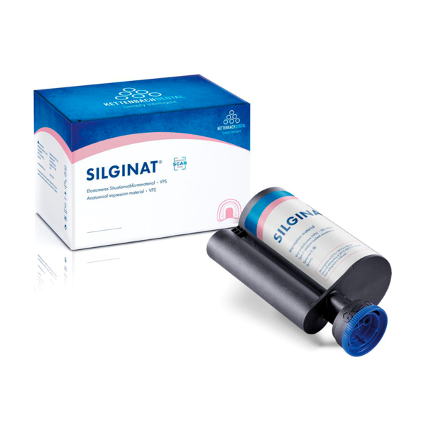 Silginat Intro pack - оттискная масса, 380 мл + 10 динамических смесителей, 4 оттискных ложки Multi Tray - фото 0