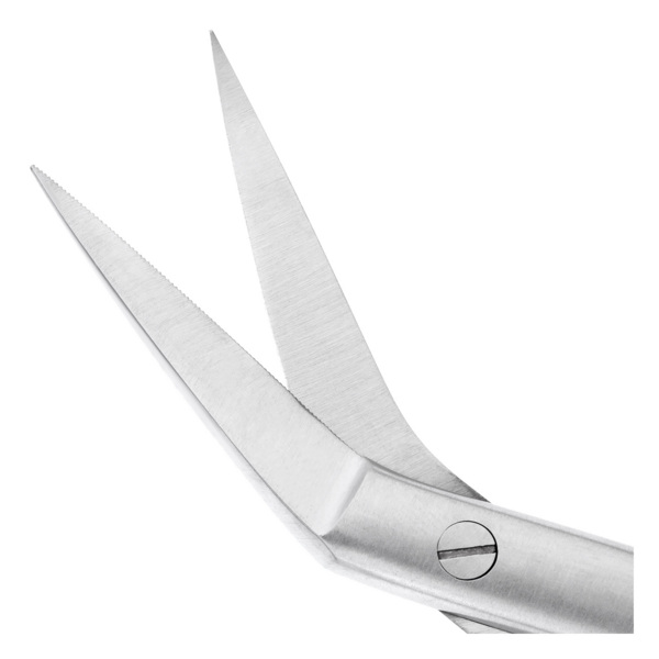Ножницы хирургические LockliN, двойные угловые, зубчатые, 16 см - фото 2
