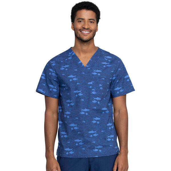 Топ мужской Cherokee CK692, акула, 2XL - фото 0