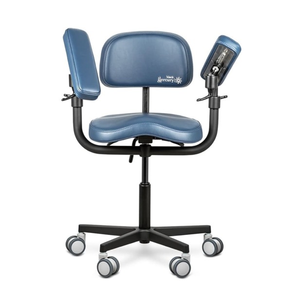 Стул микроскописта Mercury Elite Comfort Black, цвет на выбор - фото 1